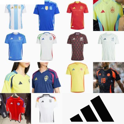 Reveladas las camisetas de la selección nacional Adidas 2024